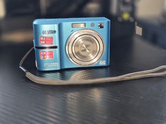 SANYO Digital Camera VPC-S885 8.1MP 3x Optical Zoom Digicam BLUE TEAL Excellent