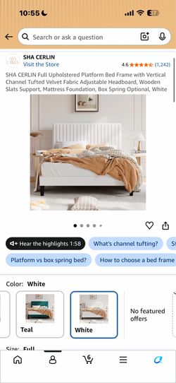 Lightly used full size guest bed OG price for the set $465