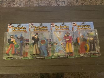 The Beatles Yellow Submarine Action Figures Set of 4