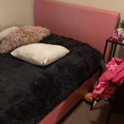Full Size Pink Leather 