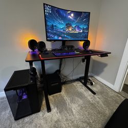 Gaming PC setup  (willing to trade for an electric drum set)