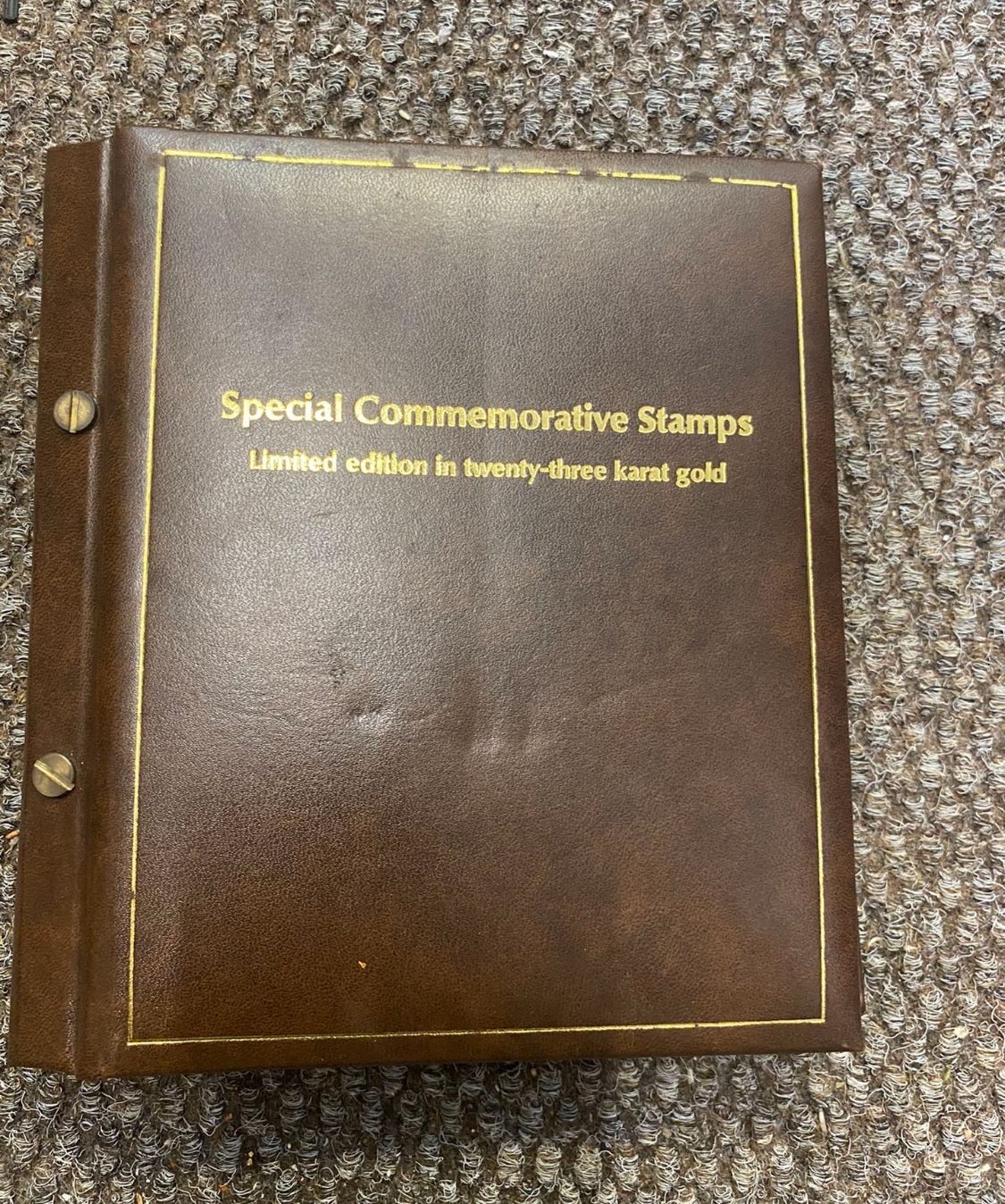 Vintage 1978 Album of Special Commemorative Stamps-Easter, Columbus Day, Thanksgiving, Christma.