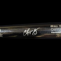 Braves Chipper Jones Signed, Certified Player Model Baseball Bat 
