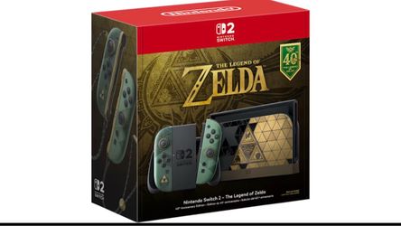 Nintendo Switch™ 2 - The Legend of Zelda™ – 40th Anniversary Edition