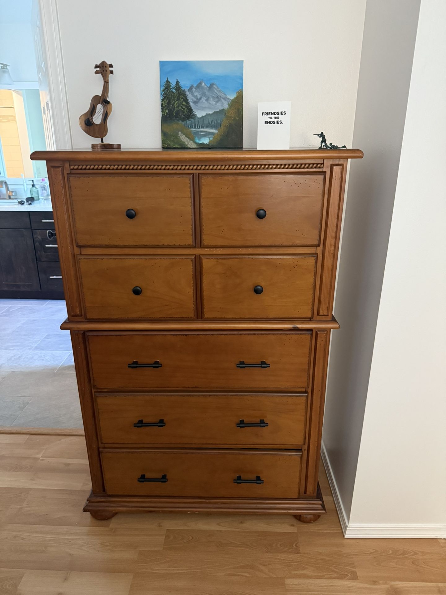 5 Drawer Tallboy Dresser