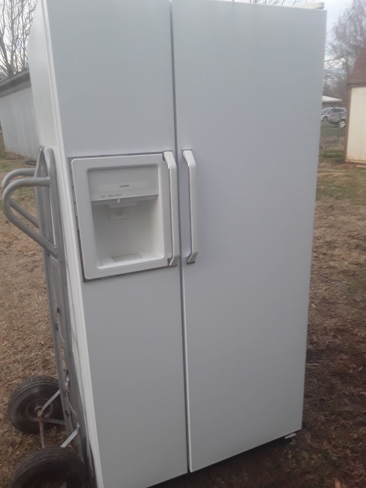 Hotpoint side by side refrigerator
