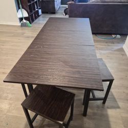 Table And Stools