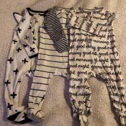 Cloud Island Baby Onesies