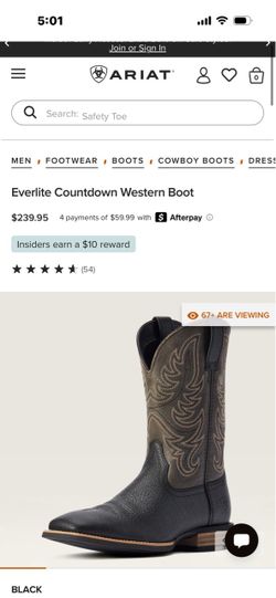 ARIAT men’s boots