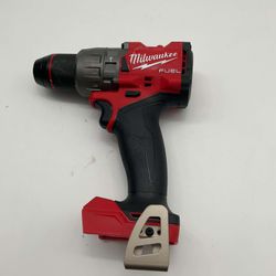 Milwaukee M18 FUEL 18V Brushless Cordless 1/2 in. Hammer Drill/Driver (Tool-Only) -2904-20