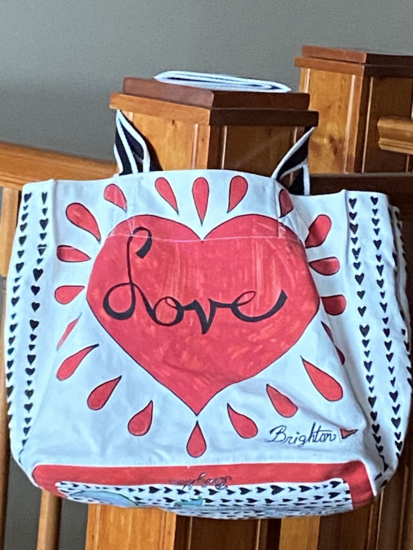 Brighton Collectibles Canvas Tote Bag