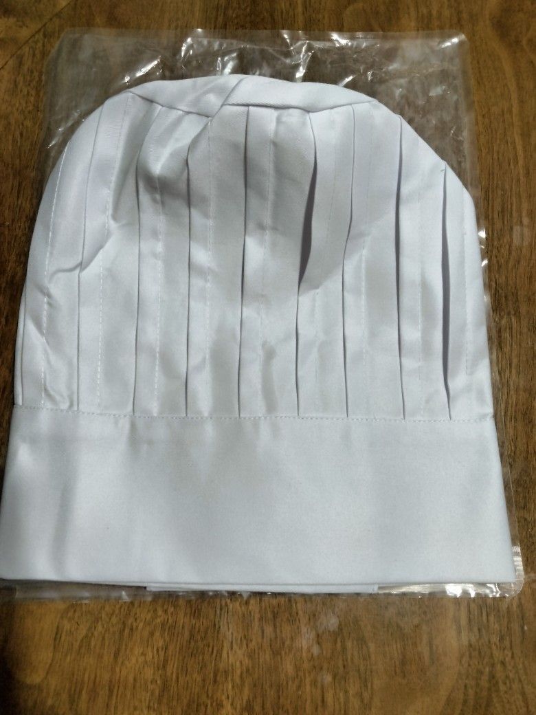White Chef Hat - Gorro de Cocinero