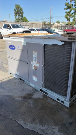 6 ton heat pump  carrier package unit. 454b Freon