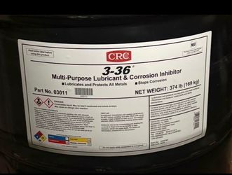 Multipurpose lubricant and corrosion inhibitor drum