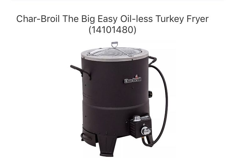 Char Broil The Big Easy Oil Less Turkey Fryer For Sale In Las Vegas Nv Offerup