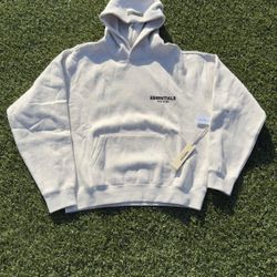 Light Oat Essential Hoodie 