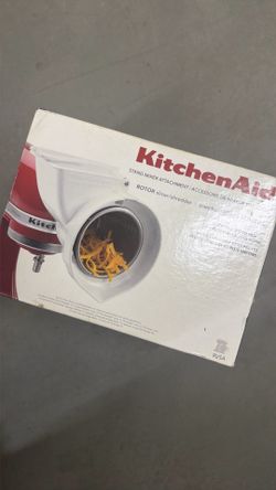 NEW KitchenAid Rotor Slicer/Shredder Stand Mixer Attachment RVSA