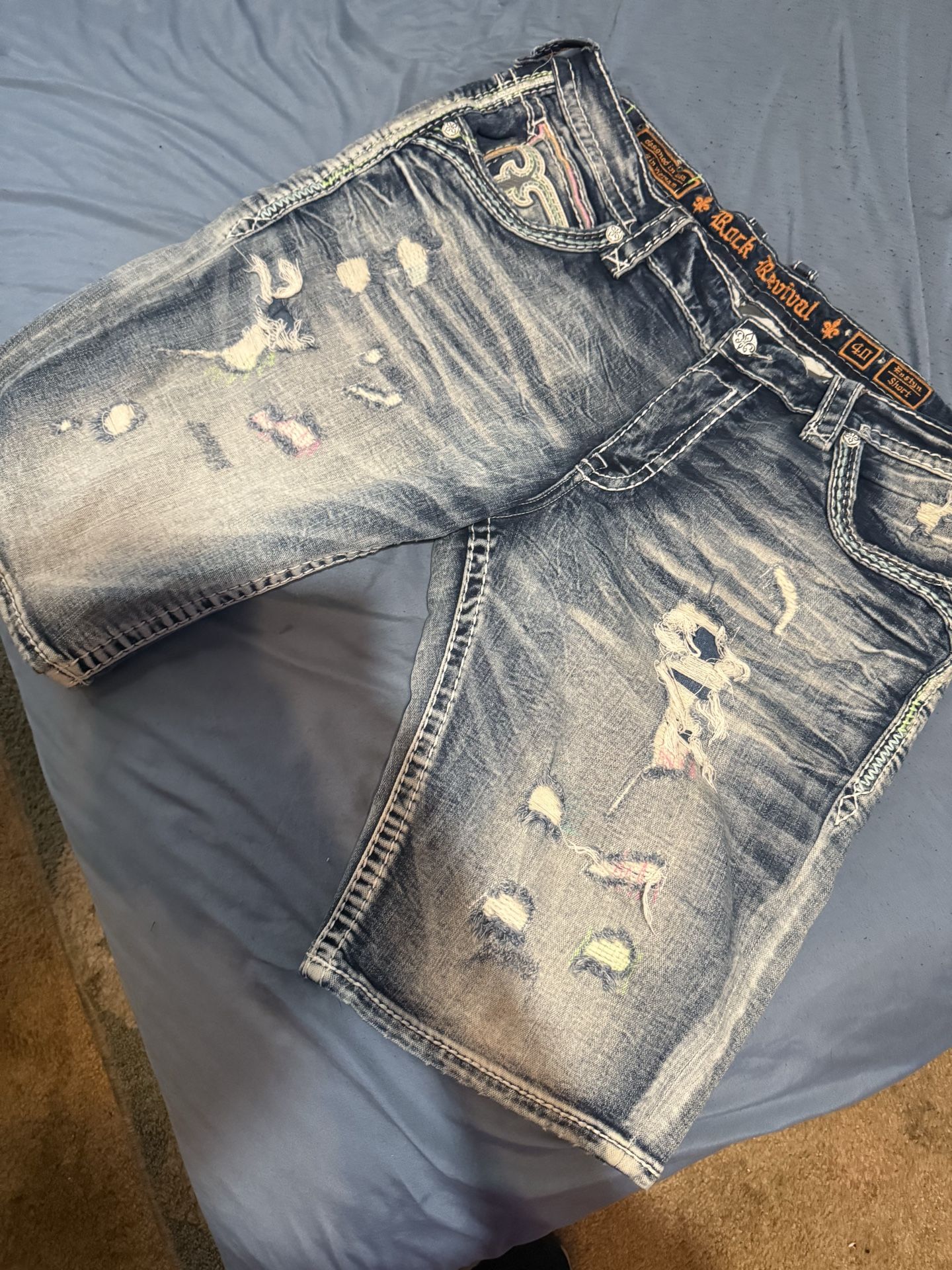 Rock revival shorts