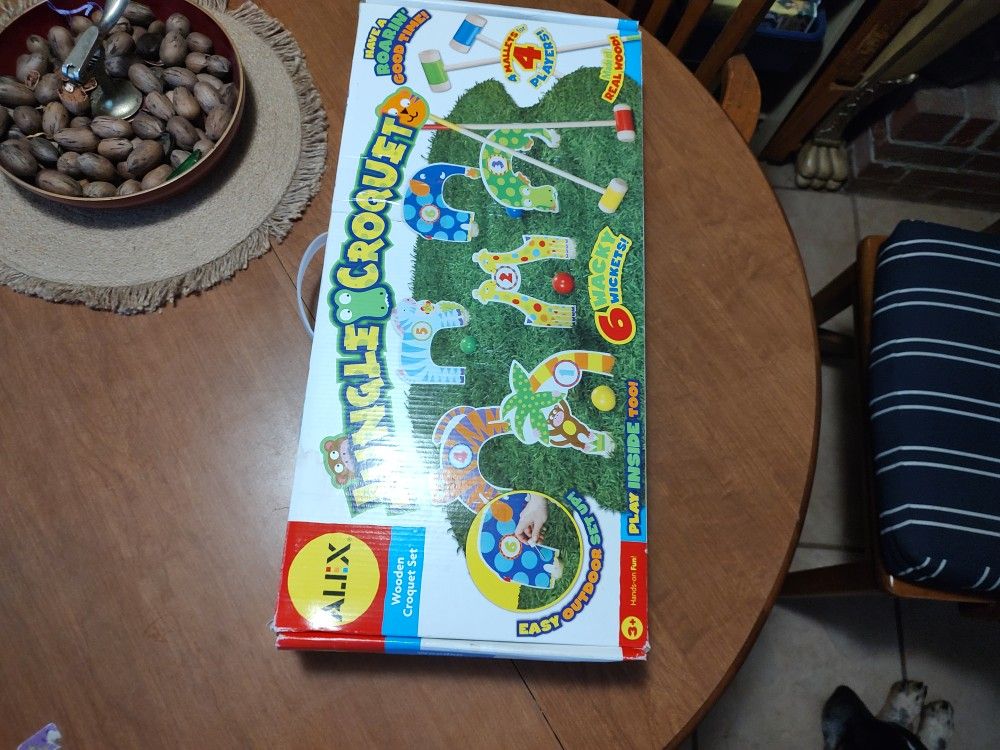 Jungle Croquet Wooden Croquet Set