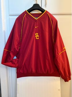 tage Nike Team USC Trojans Pullover Windbreaker - Large