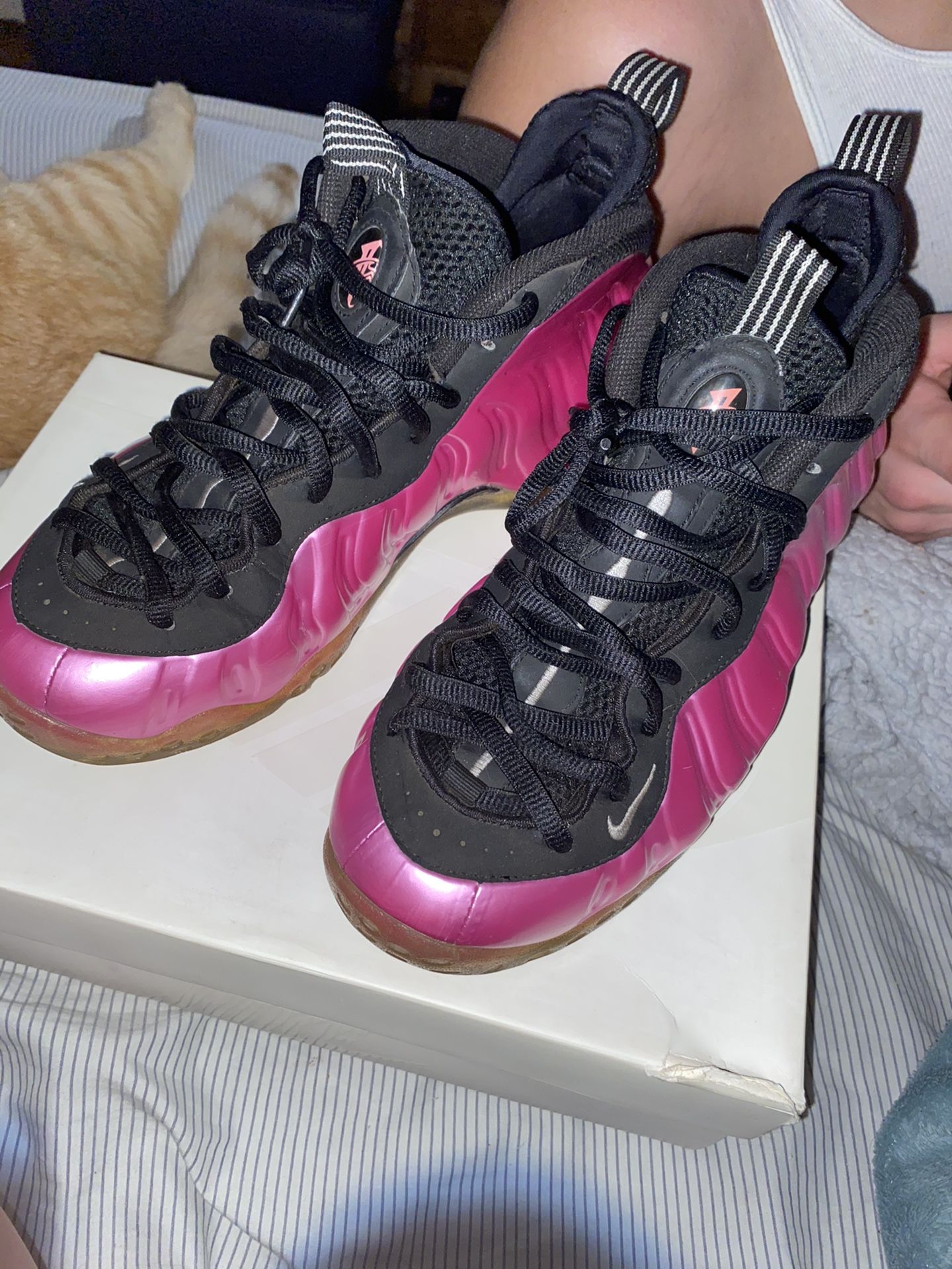 Pearlized Pink Foams