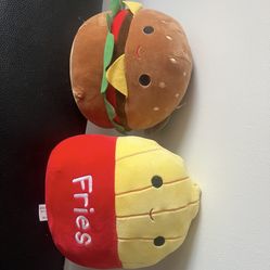 Squish mallow set Fries and Burger 