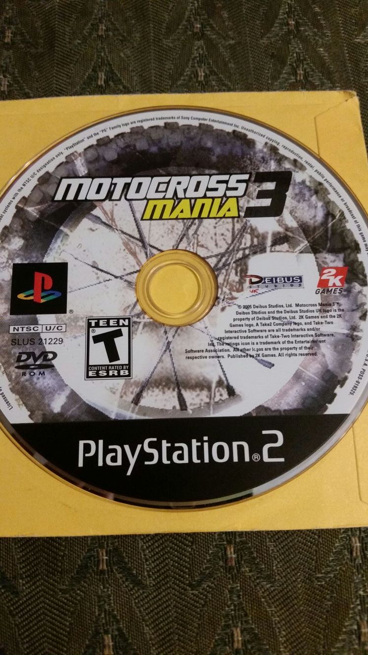 Motorcross mania 3 playstation 2
