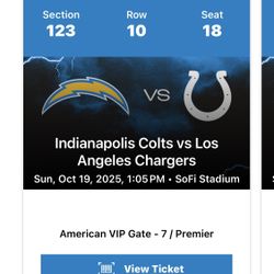 Charges Vs Colts