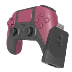 PS5/ PS4/PC Wireless WIFI Controller Bluetooth DualSense Gamepad Joysticks(Purple Red)