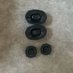 Rear And Front Car Speakers 