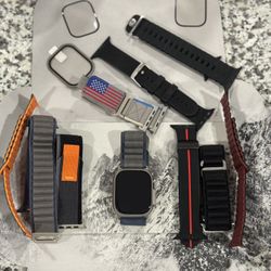 New Apple Watch Ultra 2 With Accessories 