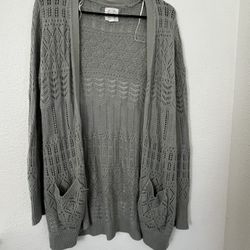 Sage Green Cardigan Sweater