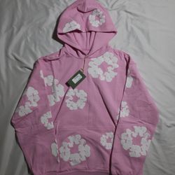 Powder Pink Denim Tears Hoodie