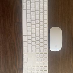 Apple Numeric Keyboard & Apple Magic Mouse 2