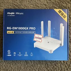 Reyee Wi-Fi 6 Dual Band Gigabit Mesh Router