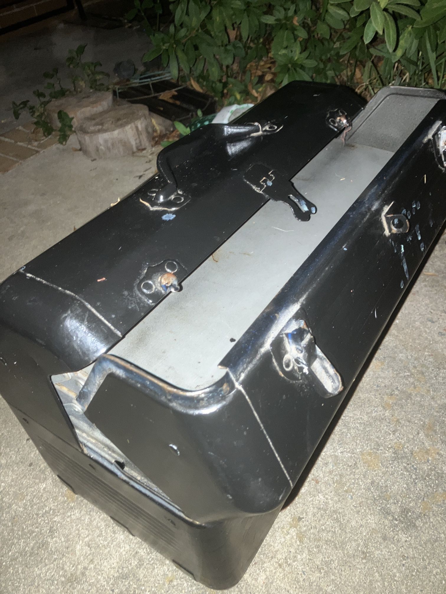 *Great Steal *Black toolbox or tackle box for