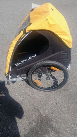 Burley bee bike trailer