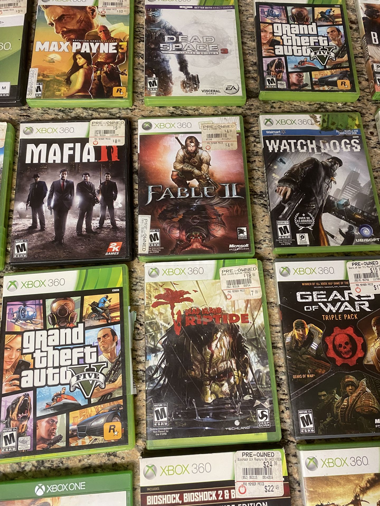 20 Xbox 360 Games