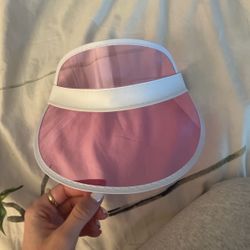 Clear Pink Visor