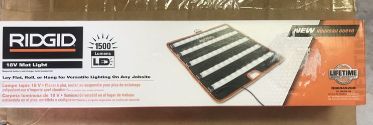 Ridgid 18v mat light