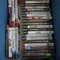 PS3 Game Lot