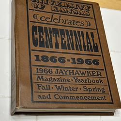 1966 Jayhawker Yearbook Centennial 1(contact info removed) - KU University of Kansas Jayhawks