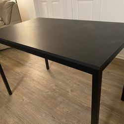 MUST SELL! IKEA TARENDO Black-Brown Table Desk