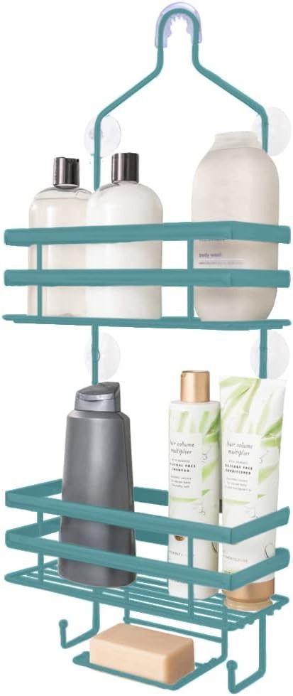 Hanging Shower Caddy, Slip and Rust Resistant, Holds Up To 11lbs