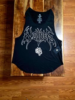 Darc Sport -Dry Wolf- Men's Black Muscle Tank-Top
