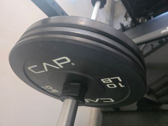 CAP Squat Rack With Weights