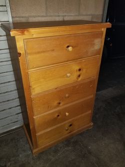 Pine Wood Dresser