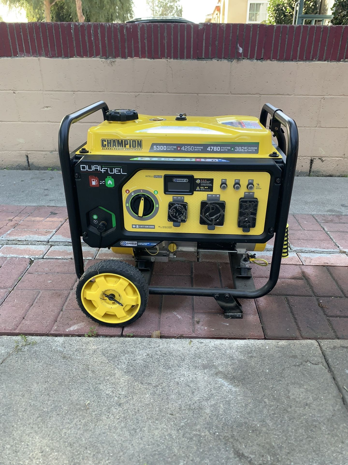 Champion Power Equipment 4550/3650Watt Gasoline and Propane Powered