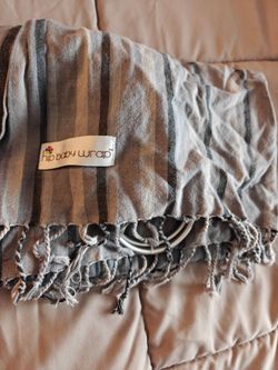 Hip baby wrap ring sling