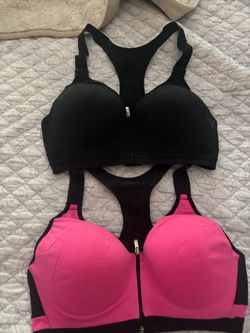 Victoria Secret front close workout bras 38D (2)